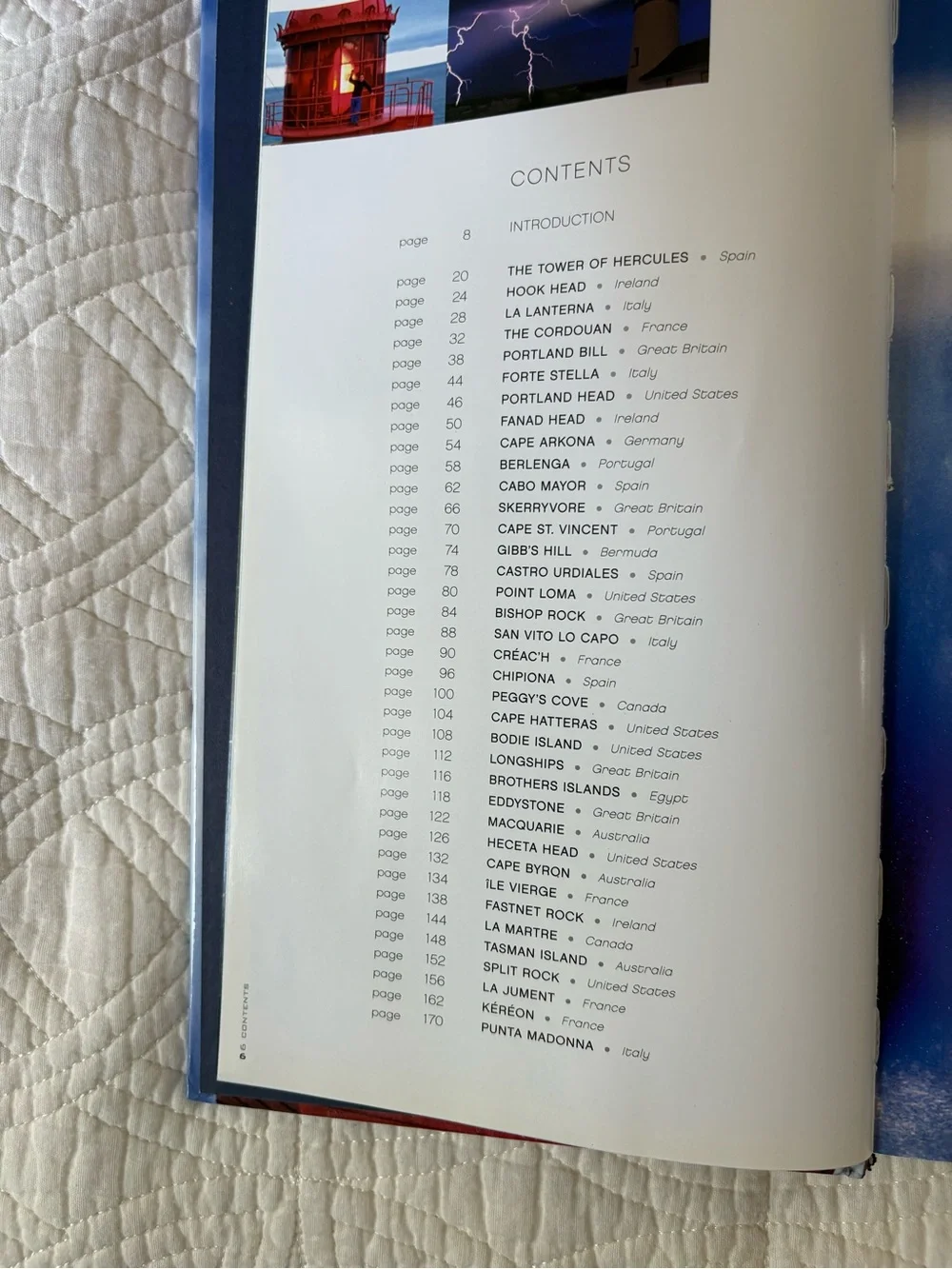 Lighthouse Coffee Table Book